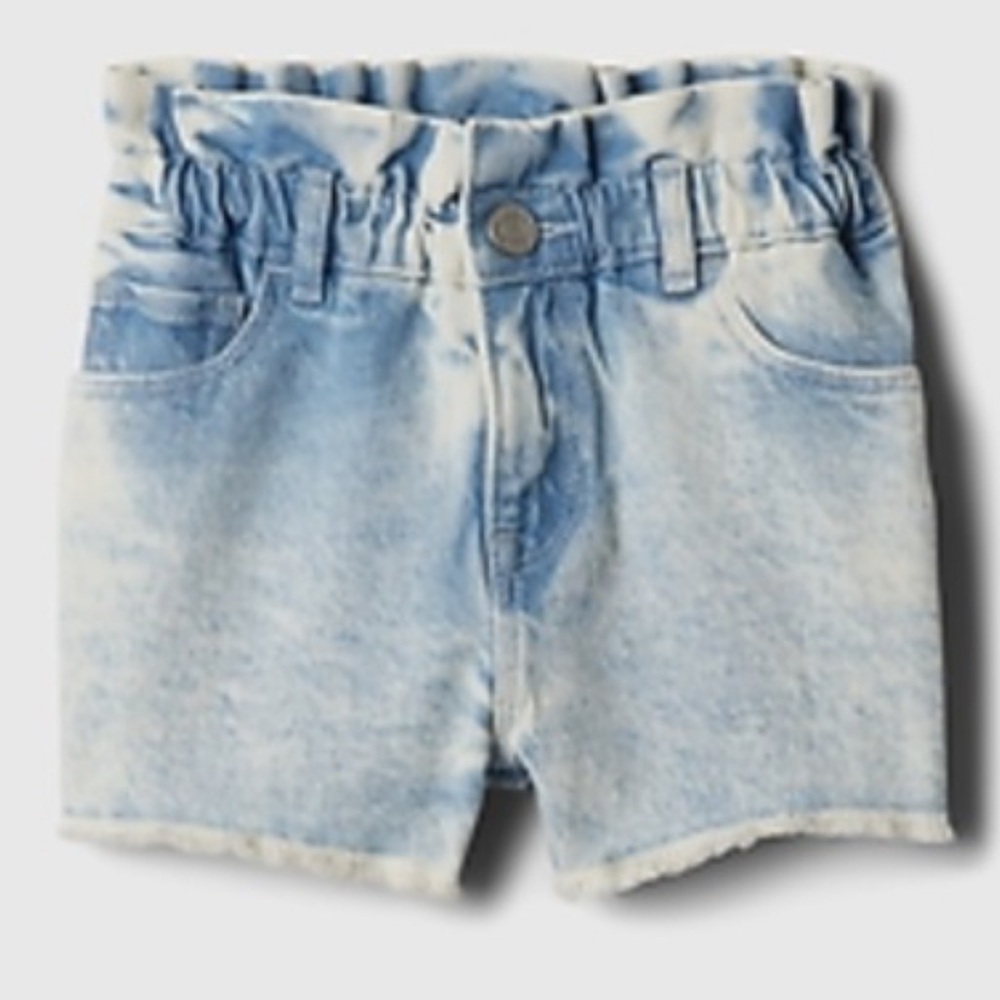 GAP Acid Wash Just Like Mom Denim Jean Shorts Jeans Cut Offs High Girls Toddler